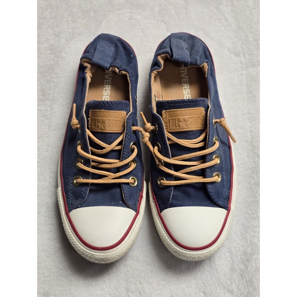 CONVERSE CHUCK TAYLOR ALL STAR NAVY BLUE SUEDE LEATHER Women's 7 Shoreline
